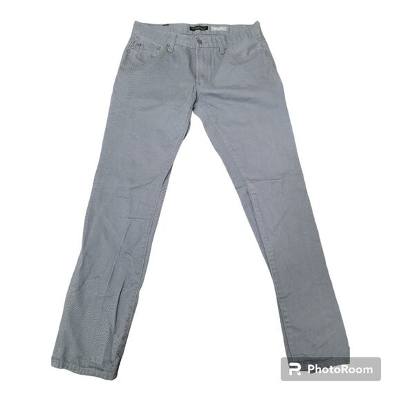 Aeropostale Skinny Jeans 5 Pockets Gray Cotton Denim Men's Size 32/32 - Picture 1 of 8
